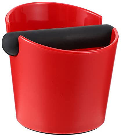 ANDRESLAD 1stück Kaffee Knock Case Kaffeewerkzeug Zur Entsorgung Von Kaffeepulver Kompakte Rot Für Zuhause Und Kaffee-