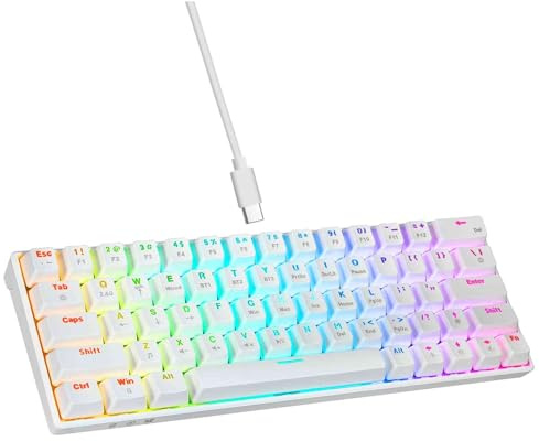 T30 PRO Wireless RGB Gaming Keyboard for nubia Z50S Pro/nubia Red Magic Tablet/nubia Red Magic 8S Pro+/nubia Red Magic 8S Pro/Blade A72s, BT/2.4Ghz Wireless Mechanical Keyboard, Hot-Swap Red Switch