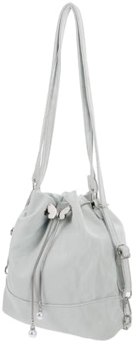 BESTYASH Mintgrüne Umhängetasche Damen Beuteltasche Aus Pu Mit Kordelzug Große Schultertasche Vielseitige Tragbare Tasche Für Alltag Freizeit