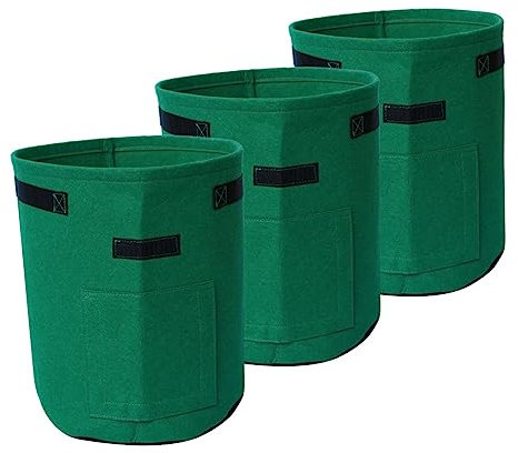 Toyvian 3pièces De Culture pour Pommes De Terre Carottes Tomates Et Oignons avec Fenêtre à Rabat pour Plantation Récolte Réutilisable Et Léger