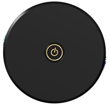 YIZITU Trapeador inalámbrico de doble rueda, automático, húmedo, seco, USB, recargable, robot de barrido para hogares ocupados