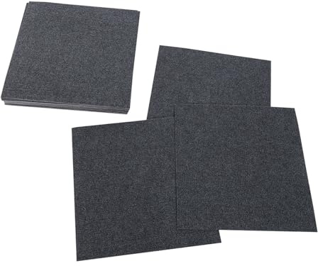 20 adesivi for tappeti e moquette, rimovibili, fai da te, combinazione gratuita, tappetini autoadesivi for soggiorno, piastrelle