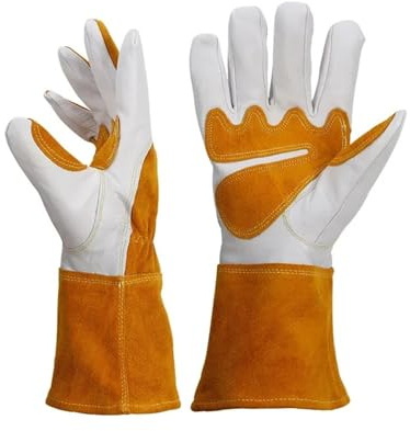 Gants de soudage résistants aux épines, anti-perforation et à l'usure, for le jardinage et la protection des mains.