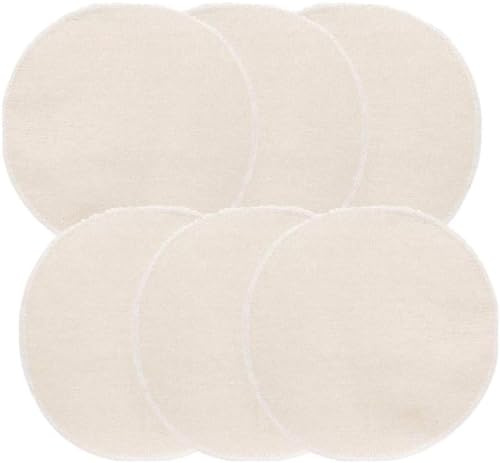 Voarge 10 Stück Bambusdämpfer Matte Dampfgarer Tuch Baumwolle, Gedämpfte Matte Küche Dampftuch Passiertuch für Reis Dim Sum Gemüse Fisch und Fleisch Gebäck Ø 30 cm