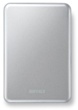 Buffalo 1TB MiniStation Slim USB 3.0 2.5 8.8mm Hard Drive - Silver