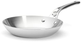 De Buyer 3724.20 Affinity Stainless Steel Frying Pan, 20 cm Diameter