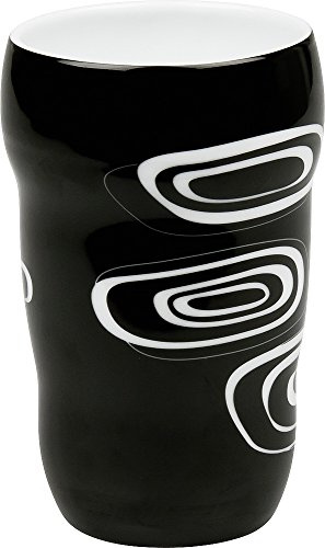 Könitz Helices Grip Becher, schwarz, 19,4 x 13,6 x 10,6 cm