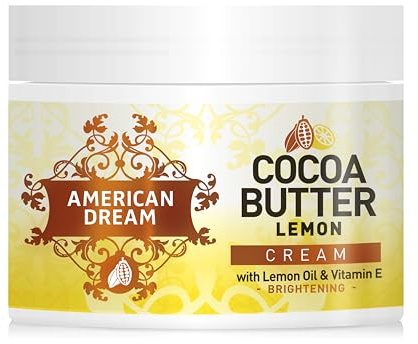 American Dream Cocoa Butter Lemon Cream With Lemon Oil & Vitamin E 500ml