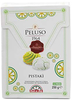 Sicilia Bedda - Paste di Mandorla al Pistacchio - Pistakì - 250 Grammi