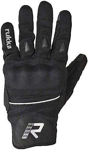 Rukka Airium 2.0 Motorrad Handschuhe, schwarz, 12