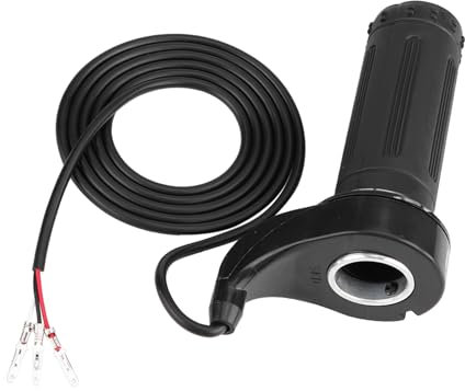 Manopola Acceleratore Universale per Moto a 3 Fili, Controllo della velocità Costante per Scooter Elettrici, Biciclette, Bici Tascabili, Mini Chopper e Go Kart con Materiale