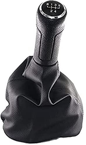 Auto Schaltknüppel Für V&w. FOX 2005 Auto-Gang-Umschaltknopf 5 Geschwindigkeitsauto-Umschaltzahnrad-Knopfhebel-Gaiter-Boot-Cover Schaltknäufe
