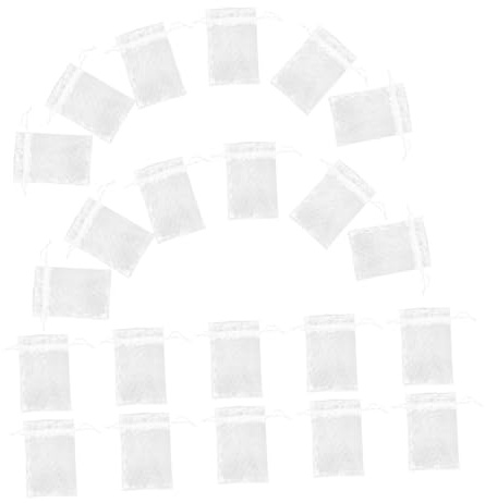 PRETYZOOM 100stücke Organza-beutel mit Kordelzug Kleine Netzbeutel für Schmuck Gastgeschenke Süßigkeiten und Bastelprojekte Atmungsaktives Design