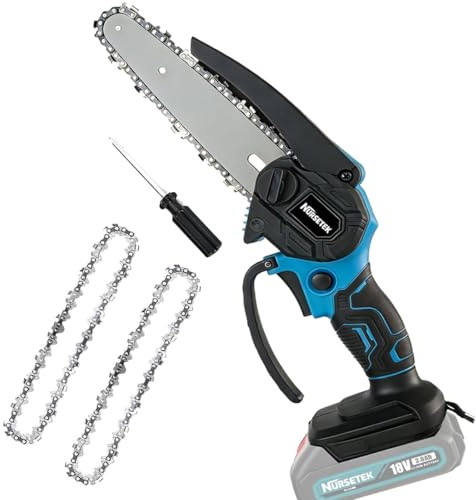 8 Inch Mini Chainsaw Brushless, Cordless Handheld Electric Chainsaw for Makita 18V Battery (Tool Only),950W High Torque Motor,One-Hand Lightweight 1.1kg Power Saw for Garden Pruning,Tree Trimming