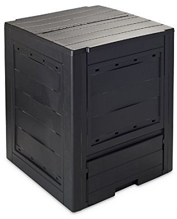 PEBSHOP Compostiera Lt. 260 per Giardino cm. 60 x 60 x H73