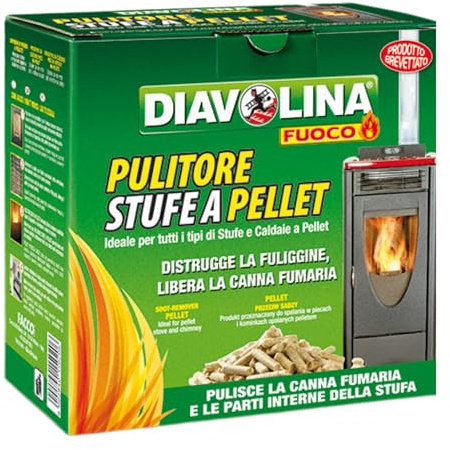 DIAVOLINA Reiniger für Pelletöfen