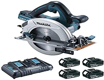 Sierra circular 36 V LXT Ø190 mm (4 x 5,0 Ah) en MAKPAC – MAKITA DHS710PT4J