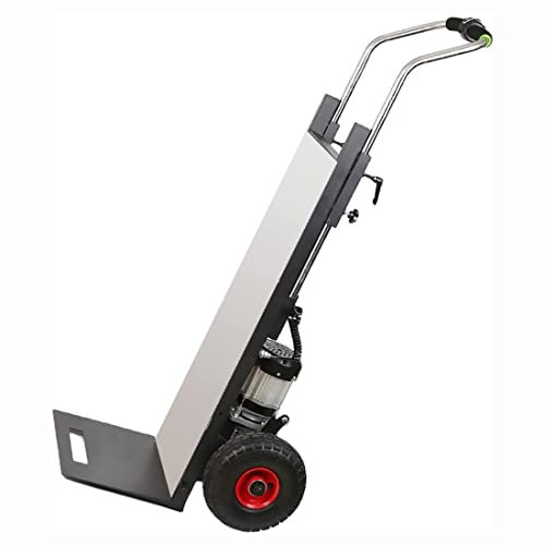 Sackkarre schwerlast elektrisch Handwagen, Wagen mit 850 W bürstenloser Motor - Abnehmbarer Akku Und S-f?rmiger Stützarm, tragbares elektrisches Treppensteigen