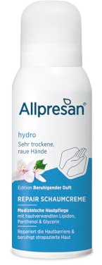 Allpresan Repair Schaum-Creme - hydro - mit beruhigendem Duft - Zur Pflege sehr trockener und rauer Hände - 100 ml
