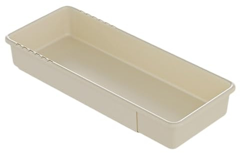 Organizer per cassetti regolabile, inserto retrattile per cassetti per un facile accesso, bordi arrotondati multifunzionali, leggeri per organizzare gioielli