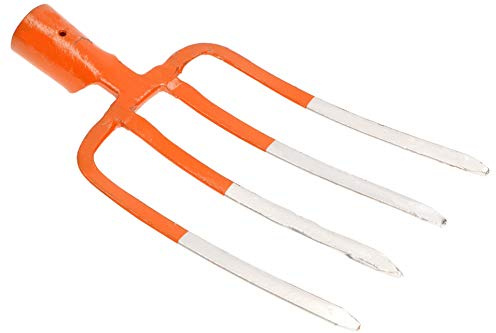KOTARBAU® Dunghacke Forke 4 Zinken Heugabel Mistgabel Mistforke Gartengabel Gartenforke Dunggabel Spatengabel Gabel für Garten Drahtgabel für Garten und Landwirtschaft