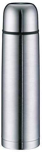 alfi 5457.205.100 Isolierflasche, Isotherm Eco Edelstahl, 1,0 l, mattiert