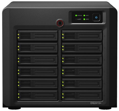 Synology DiskStation 12-Bay (Diskless) Network Attached Storage DS2413+