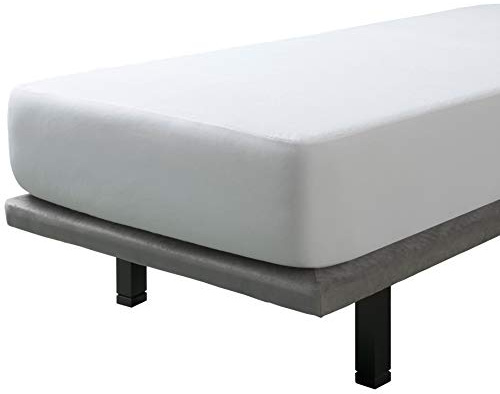 Savel - Matratzenschoner | Frottee aus Baumwolle | Atmungsaktive | Matratzenhülle Wasserdicht | Oeko-TEX Zertifiziert - Weiß (160x190/200cm)