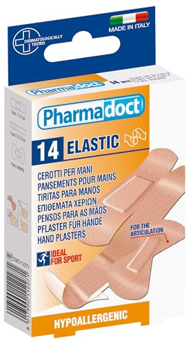 Cerotti per mani, 3 misure, 12 Scatole da 14 pezzi (5 da 12x2cm, 5 da 7x2cm e 4 a farfalla)