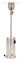Ifuoricasa S46 Stufa a Fungo GPL Acciaio Inox, Argento