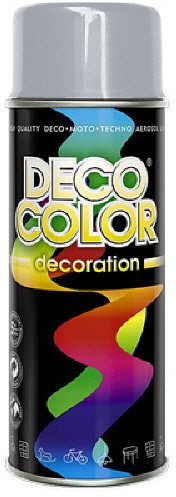 Deco Color DC Lackspray glänzend 400ml nach RAL freie Farbauswahl (silbergrau glanz RAL 7001)