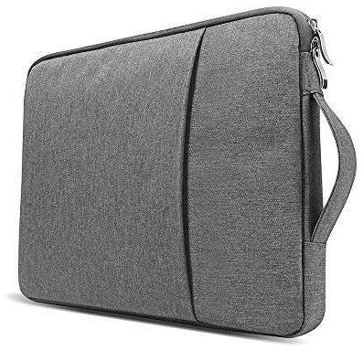 FINDING CASE 14 Inch Laptop Sleeve Case Bag, Shockproof Ultrabook Notebook Pouch Case Handbag for All 14 Samsung Sony ASUS Acer Lenovo Dell HP Toshiba Chromebook Carrying Computers with handle Grey