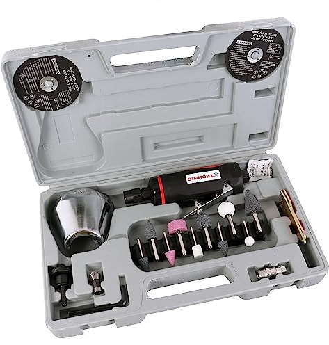 Meuleuse droite pneumatique incluse dans le set diax 75mm