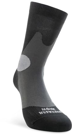Relaxsan Calzini da Lavoro Uomo Donna Corti, Rinforzati, per Scarpe Antinfortunistiche, Compressione Graduata 18-22 mmHg, Made in Italy, Work W101 (nero, 2-S)