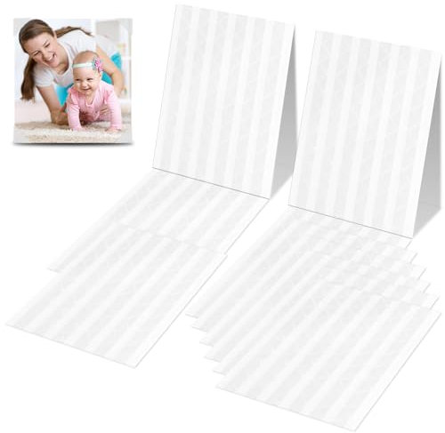 1020 Stück Fotoecken, Fotoecken Selbstklebend, Fotoecken zum Kleben, Selbstklebende Fotoecken Aufkleber, Foto Ecken Aufkleber, für Bilder, Alben, Scrapbook, DIY, Basteln, Bilder, Randaufkleber