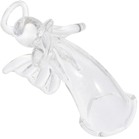 Alipis Mini Deko Ornament Klarglas Mini Figur Deko Religiöses Glasornament Langlebiger Glas Schmuck Für Zuhause Büro Wohnzimmer