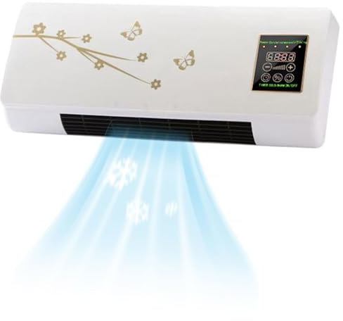 YHUEGH Climafy -Klimaanlage, tragbare Klimaanlagen geteilt Max, Mini -Wand -Klimaanlage, wandmontierte Mobile Luft, Fenster -Wechselstromeinheiten mit kühlen und Lüfterfunktionen C