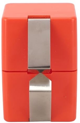 Alomejor Handhållen Egg Cracker Easy Egg Shell Breaker Köksprylar för Resor, Lätt ABS Rostfritt Stål 3 Delar