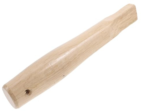 AMUSLESUR Replacement Woodworking Hatchet Handle 8.65 Inch Solid Wood Hole Grip for Woodwork and DIY Home Projects