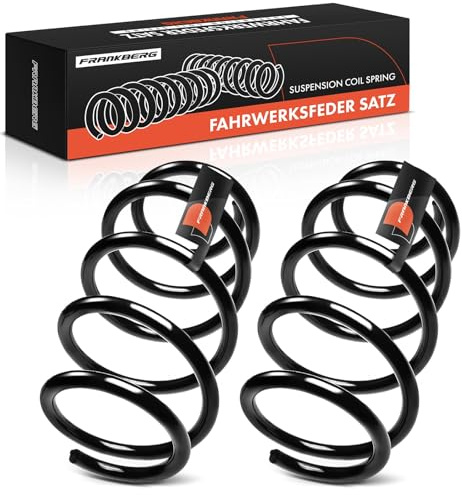 Frankberg 2x Federn Fahrwerksfeder Vorderachse Links Rechts Kompatibel mit Qashqai +2 I J10 JJ10E NJ10 2.0L 2007-2013 Replace# 54010JD70B