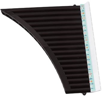 LAURAG 18 Pipes Pan Flute C Key Panpipes Pan Pipes with Mouthpiece Wind Instrument for Students Beginners with Carrying Bag