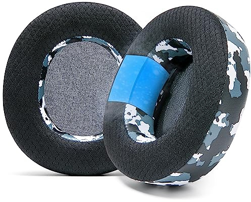 WC Freeze Nova Pro Wireless – Ohrpolster für Arctis Nova Pro Wireless | Von Wicked Cushions | Auch für SteelSeries Nova Elite & Nova Pro Omni, nicht für andere Modelle | Snow Camo