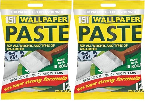 151 Wallpaper Paste - 10 Roll pack (Pack of 2)