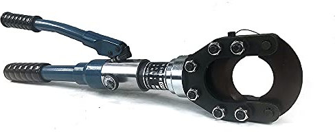 Hydraulische Kabelschere, 50 mm Kabelschneider, 70kN Kupfer Trennschere mit Bolzenschnellverschluss für CU-, Alu- und Telefonkabel