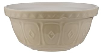 Mason Cash Rührschüssel aus Steingut, Größe 24, 24 cm Fassungsvermögen, spülmaschinenfest, klassisches britisches Design