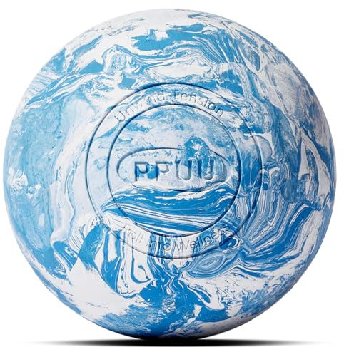 Lacrosse Ball Massageball für Myofasziale & Triggerpunktfreigabe, Muskelknoten, Yoga-Therapie - Verbessert Gelenkbeweglichkeit & Linderung von Schmerzen - Rücken, Nacken, Plantarfaszie, Brust, Hüfte