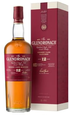 The Glendronach 12 Year Old Single Malt Highland Scotch Whisky – 43%, 700ml