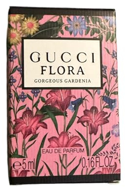 Guccl Flora Eau de Toilette Parfüm Gorgeous Gardenia 5 ml Mini-Reisegröße Geschenk