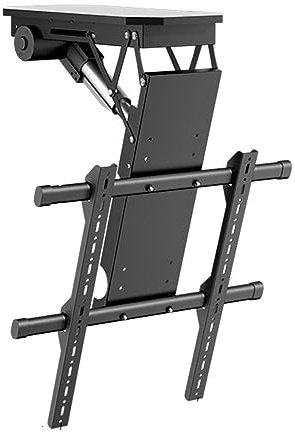 Supporto TV motorizzato a soffitto, supporto TV LED, supporto TV a soffitto, supporto TV a parete, sollevatore TV motorizzato per TV da 50-90 pollici, di rilevamento delle collisioni integrat