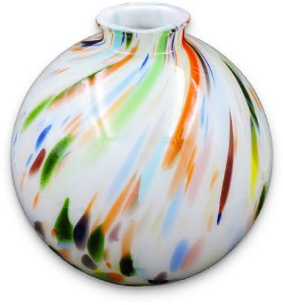 Vaso in Vetro di Murano Sfera Arlecchino